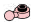 Plate 1 x 1 round male:make connector with ball joint, small in Pink, Pale