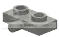 Plate 1 x 2 with small pin on side in Gray, Dark (Metallic)