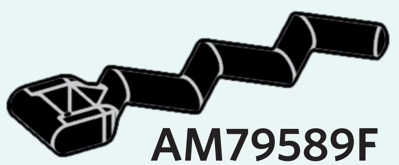 Connector: bar on zig-zag in Black