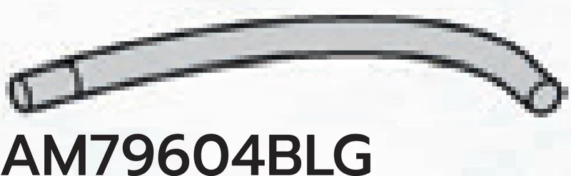 Connector: bar curved in Gray, Dull
