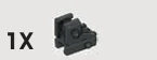 Weapon Part: Red Dot Optic in Black