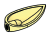 Foliage: leaf, concave seeple in Yellow, Pastel