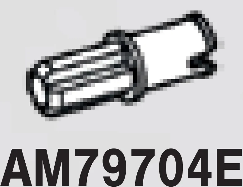 Connector: axle pin 2 studs long without friction ridges in White