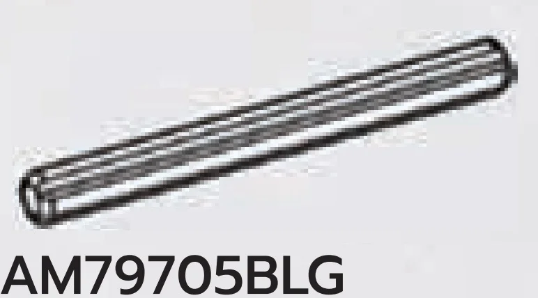 Connector: axle 6 studs long in Gray, Dull