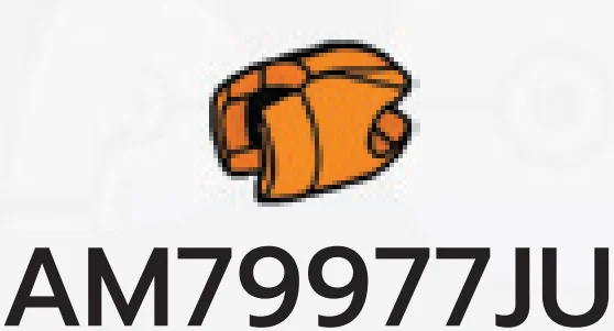 Connector: ball socket small with basic pincer hand in Orange, Smoky