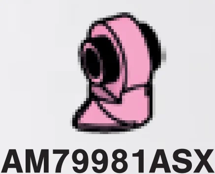 Plate 1 x 1 round connector: male:male with small pointed foot in Pink, Rose