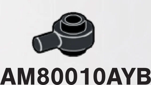 Plate 1 x 1 round connector: male:male with peg on side in Gray, Dark Charcoal
