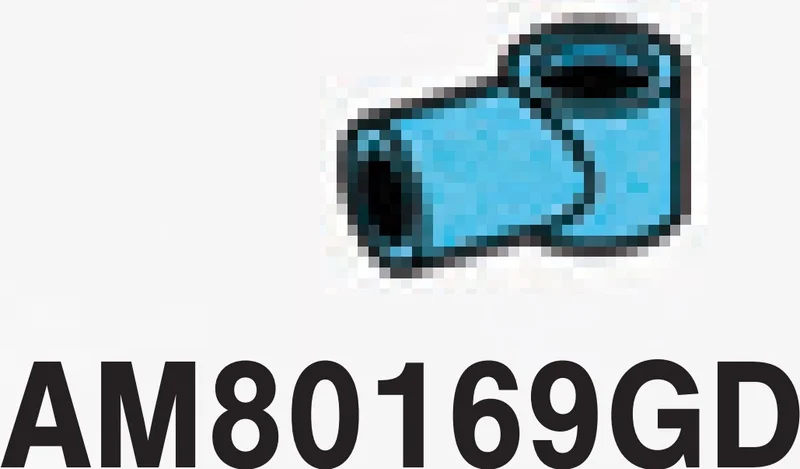 Connector: pipe, small with perpendicular hole in Blue, Rich Sky