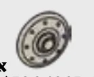 Weapon, Armor: shield, buckler, simple, with 8 rivets