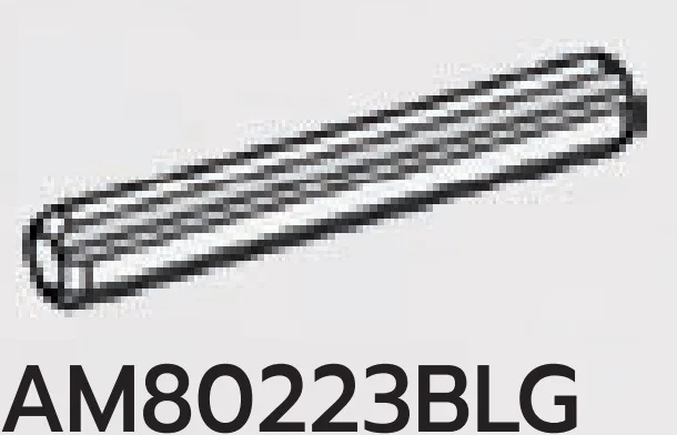 Connector: axle 4 studs long in Gray, Dull