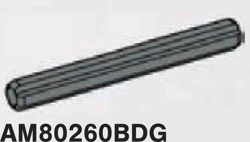 Connector: axle 5 studs long in Gray, Dark (Flake)