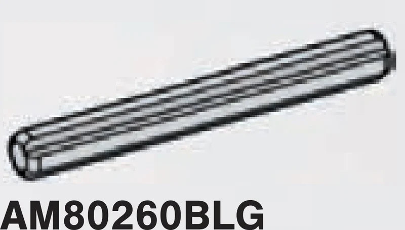 Connector: axle 5 studs long in Gray, Dull