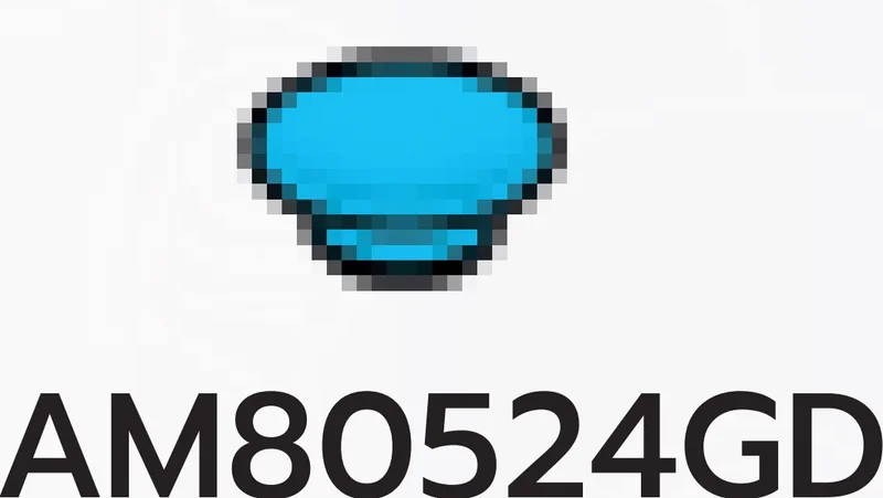 Connector: rubber stopper (fits in socket of AM73414) in Blue, Rich Sky