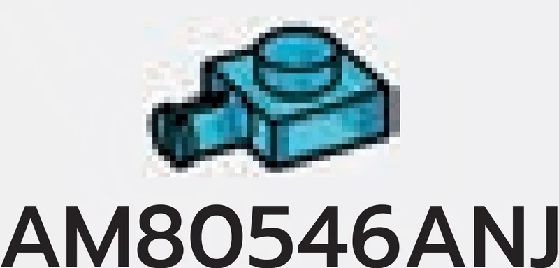 Plate Modified 1 x 1 with small axle pin