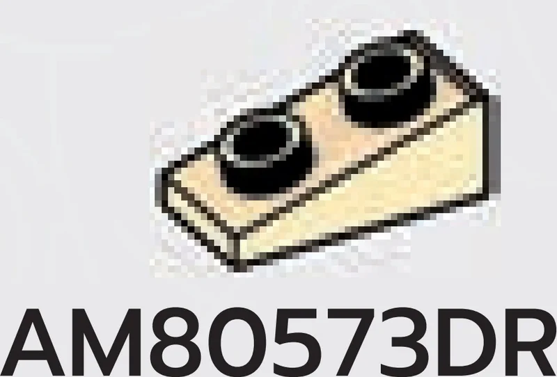 Slope Brick 25 1 x 2 with studs on slope in Sand, Desert