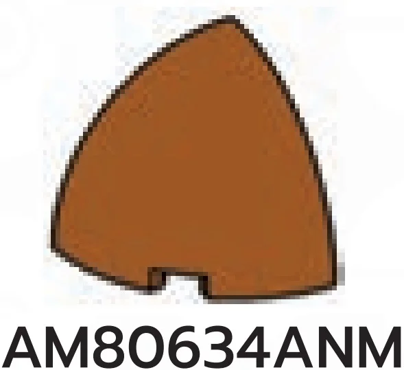 Brick 2 x 2 x 2 quarter dome in Brown, Golden