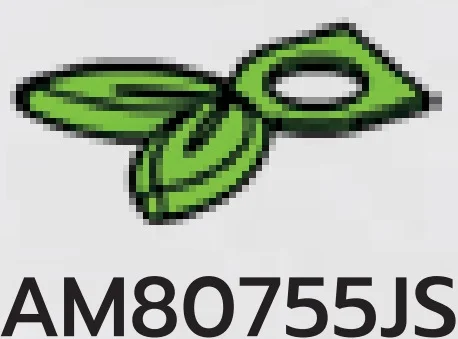 Plate 1 x 1, 2 flexable leaves in Green, Lime