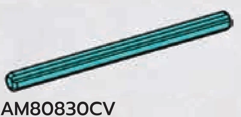 Connector: axle 7 studs long in Blue, Aqua