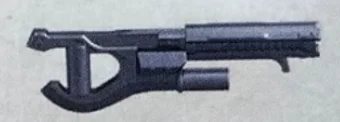 Weapon, Firearm: Halo Shock Rifle in Gray, Dark Smoke