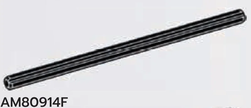 Connector: axle 12 studs long in Black