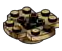 Turntable 4 x 4 quatrefoil in Sand, Dark (Camo)