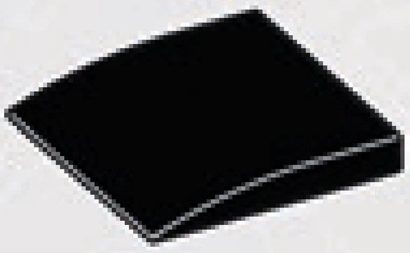 Slope plate 3 x 3 with rounded slope in Clear, Smoky (Translucent)