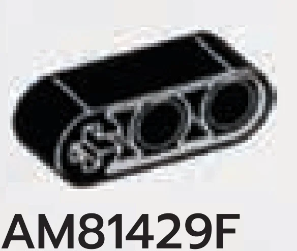 Connector: Liftarm Beam 3L w/ 2 Connector Pin Holes and 1 axle hole in Black