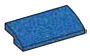 Slope Curved 2 x 4 in Blue (Metallic)