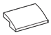 Slope tile 33 3 x 2 curved slope in White