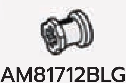 Axle bush in Gray, Dull