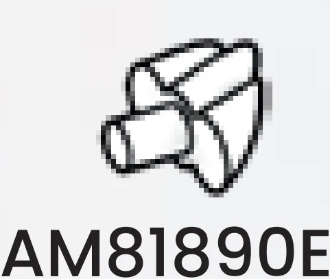 Bar with 3 feathers in White