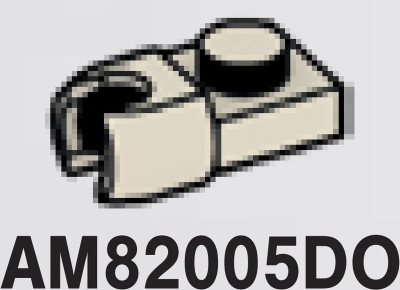 Plate 1 x 1 with ball socket on end, small in Gray