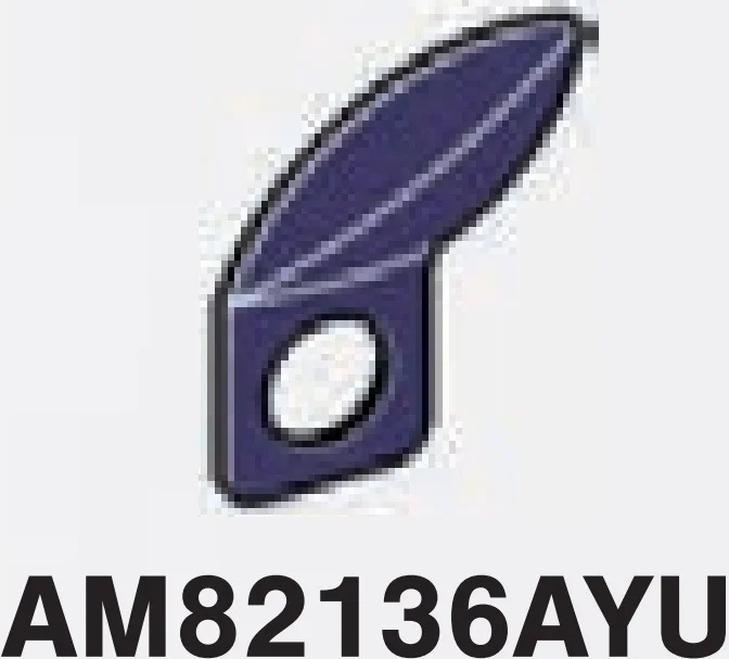 Plate 1 x 1, flexable fin