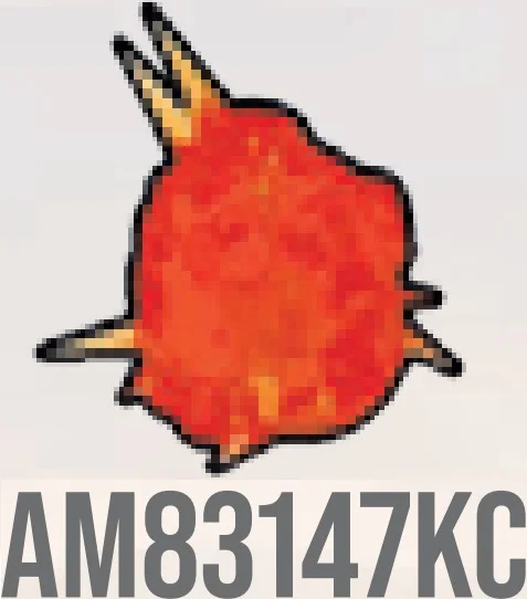 Blast effect #2 in Orange (Translucent)