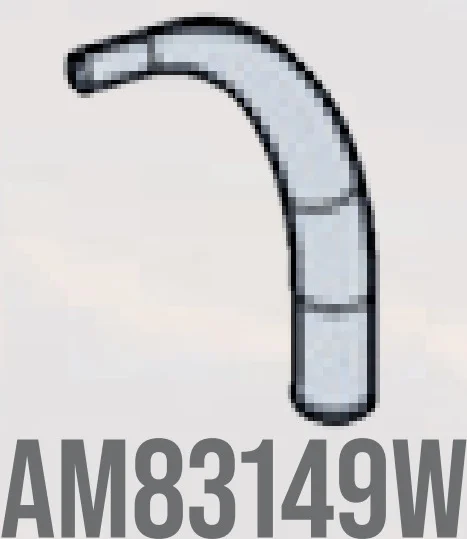 Bar, tusk in Clear (Translucent)