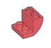 Slope brick 45 2 x 2 inverse, curved in Red