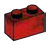 Brick 1 x 2 in Red (Camo)