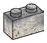 Brick 1 x 2 in Gray, Light (Camo)