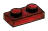 Plate 1 x 2 in Red (Camo)