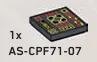 Tile 2 x 2 w/ Printed Control Panel