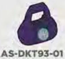 Figure, accessory: handbag in Purple, Medium