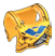 Weapon, Armor: cuirass, Hunters, gold with black detail in Multicolored