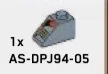 Slope Brick 45 1 x 2 w/ Printed Control Panel Detail