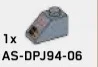 Slope Brick 45 1 x 2 w/ Printed Control Panel Detail