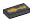Tile 1 x 2 with gold Gjallahorn weapon gunbarrel detail in Multicolored