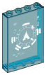 Wall 4 x 5 x 1 printed with Tower merchant's console (Destiny) in Multicolored