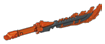 Weapon, Melee: sword, long, Raze-Lighter, flaming in Multicolored