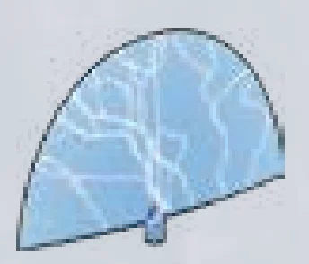 Halo Energy Shield, Blue in Multicolored