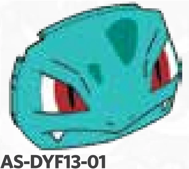 Creature, Pokemon: Ivysaur face, on rounded tile slope