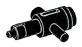 Weapon, launcher: small friction-driven 1x1 round plate launcher in Multicolored